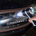 thumbnail image 2 of Car Vacuum Cleaner Lighting 9000Pa Handheld Vacuum Cleaner With Clear Cup Rechargeable Detailing Vacuum Cleaner White, 2 of 6
