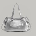 thumbnail image 3 of Trendy Unisex Shoulder Bag Large Capacity Practical PU Shoulder Bag Casual Office Essential, 3 of 17