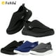 thumbnail image 2 of FitVille zapatos Extra anchos para diabéticos para hombres mayores, ortopedia, pies hinchados, zapato ajustable para caminar, alivio del dolor de pie para ancianos, 2 of 5