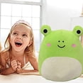 thumbnail image 3 of Plush Toys,Cute Frog Stuffed Animal Plush Toy 3D Dinosaur Pillow Soft Lumbar Back Cushion Plush Stuffed Toy Gifts for Children(8 Inch), 3 of 5