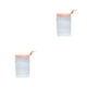 thumbnail image 4 of Matsuzay Gel de ducha Bolsas de jabón Limpiador facial Malla Baño Nylon Herramienta de limpieza de la piel de la cara Red de burbujas Cuerpo Type4 NO4, 4 of 6