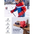 thumbnail image 4 of Spencer Kids Ski Gloves Winter Waterproof Snow Mittens Winter Warm Gloves for Boys and Girls Outdoor Activities (Suit 4-9 years), 4 of 6