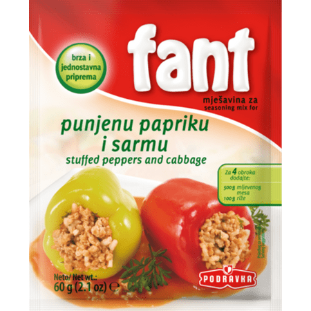 Fant Seasoning Mix for Stuffed Peppers and Cabbage, 2.1oz