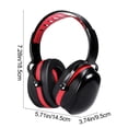 thumbnail image 3 of Kugisaki Sound Insulation And Noise Reduction Earmuffs For Sleep Learning And Work. Soft And High Elasticity. Shooting Tactics Sound Insulation Ear Protectors on Clearance, 3 of 9