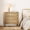 Oak, variant on 31.5" Tall Nightstand with 3 Drawers, Modern End Table with Storage for Living Room, Bedroom