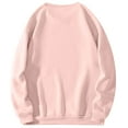 thumbnail image 4 of DPTALR Men's Casual Fashion Print Round Neck Long Sleeve Pullover Sweatshirt,Pink,Big and Tall Men M, 4 of 6