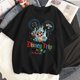 thumbnail image 3 of Camiseta de algodón para niños Disney, disfraz nuevo de verano para niños, ropa deportiva de moda, informal, de manga corta, para niño y niña, camiseta blanca de manga corta, 3 of 5