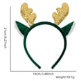 thumbnail image 3 of Gran oferta 2023, aro de decoración de dibujos animados navideños para niños, diadema, tocado, accesorios de vacaciones para niños, 3 of 4
