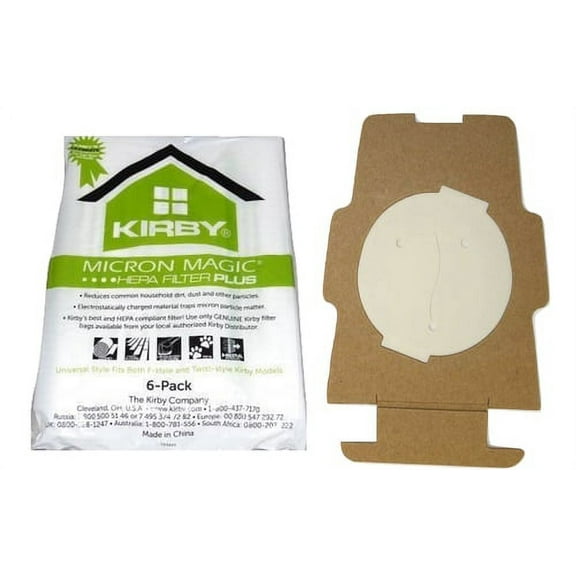 Kirby Micro Allergen Plus Hepa Bags 6Pk - 204814G