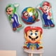 thumbnail image 4 of Gran Super Mario Bros Fiesta Globo De Dibujos Animados Hermano Papel De Aluminio Columna Niños Fiesta De Cumpleaños Suministros, 4 of 4