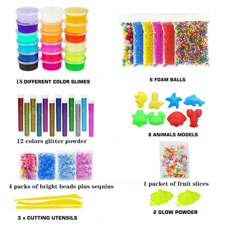 Ultimate Unicorn Slime Kit for Girls - Perfect Toys Gifts for 7 8 9 10 11  12 Year Old Girls Birthday - Best Value DIY Slime Supplies Kits for Making  Tons of Various Fail-Proof Slimes