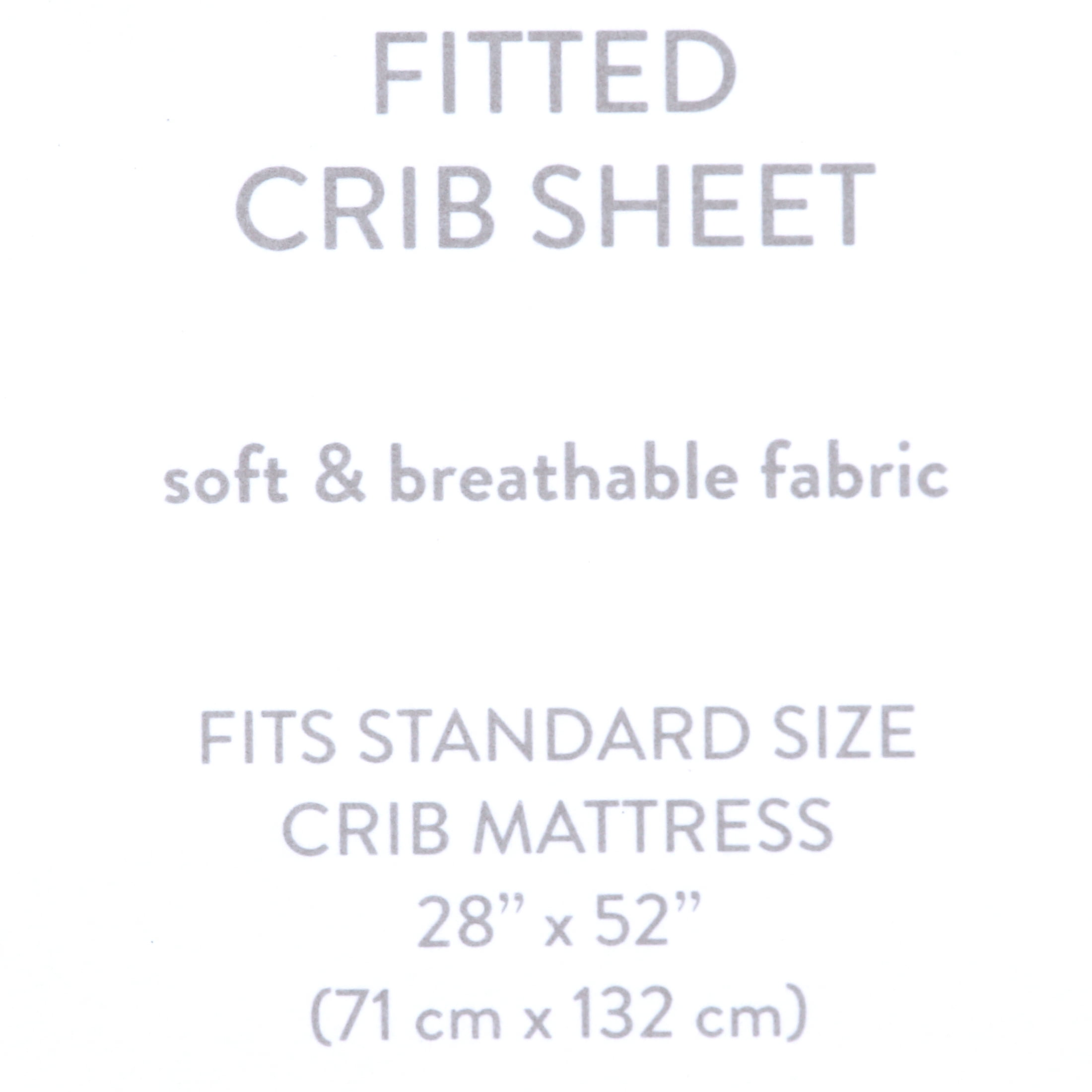 Honest Baby Clothing Organic Cotton Boy/Girl Fitted Crib Sheet
