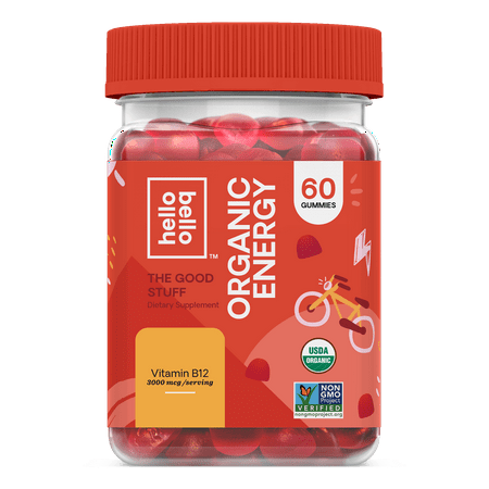 Hello Bello Organic Vitamin B12 Gummies, 3000mcg, 60ct