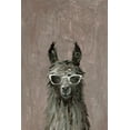 thumbnail image 2 of Happy Llama II Painting Print on Wrapped Canvas, 2 of 7