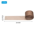 thumbnail image 2 of Unique Bargains 1.8 Inch Crepe Paper Streamer, 4 Roll 328ft Soft Paper Streamer Crepe Paper Sheet, Rose Gold, 2 of 6