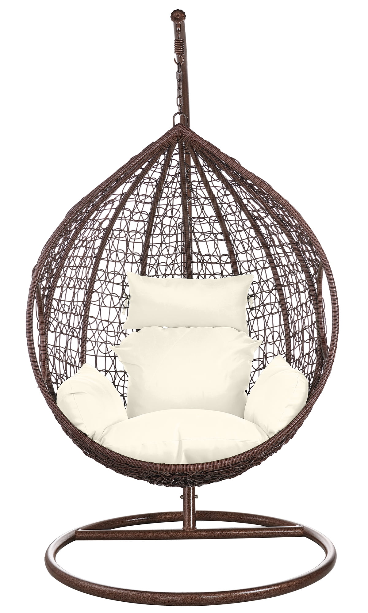 SK CHUMRA Egg Swing Chair Water Drop Shaped Hammock Luxury Hand Woven