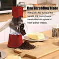 thumbnail image 3 of Vegetable Cutter & Slicer Manual Kitchen Cheese Chopper Machine With 3 Sharp Drums Multifunctional Garlic Potato Shredder, 3 of 8
