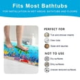 thumbnail image 6 of 40x16in Cute Sea Turtle Non Slip Extra Long Bathtub Mat for Kids, 6 of 7