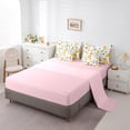 thumbnail image 3 of YST Cartoon Dogs Comforter Set, 7-Piece, Full Size, Colorful Flowers and Leaves, 3 of 5