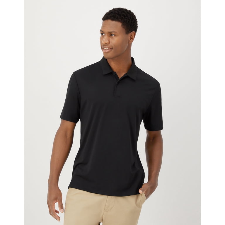 Hanes Moves Men's Short Sleeve Performance Polo photo 6