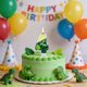 thumbnail image 4 of Velas de cumpleaños con números romanos | Juego de 10 velas de cera (0-9) | Diseño floral verde | Para tartas, fiestas y celebraciones, 4 of 6