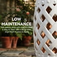 thumbnail image 4 of Outsunny 13" x 18" Outdoor Ceramic Garden Stool, White, 4 of 10