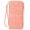 Pink, variant on Floral Embossed Zip Around Wallet for Women,Large Capacity Phone Purse Card Holder with Detachable Wrist Strap