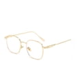 thumbnail image 5 of Gafas anti-luz azul, gafas ultraligeras de montura dorada, montura grande, gafas para miopía lisas para mujer, 5 of 5