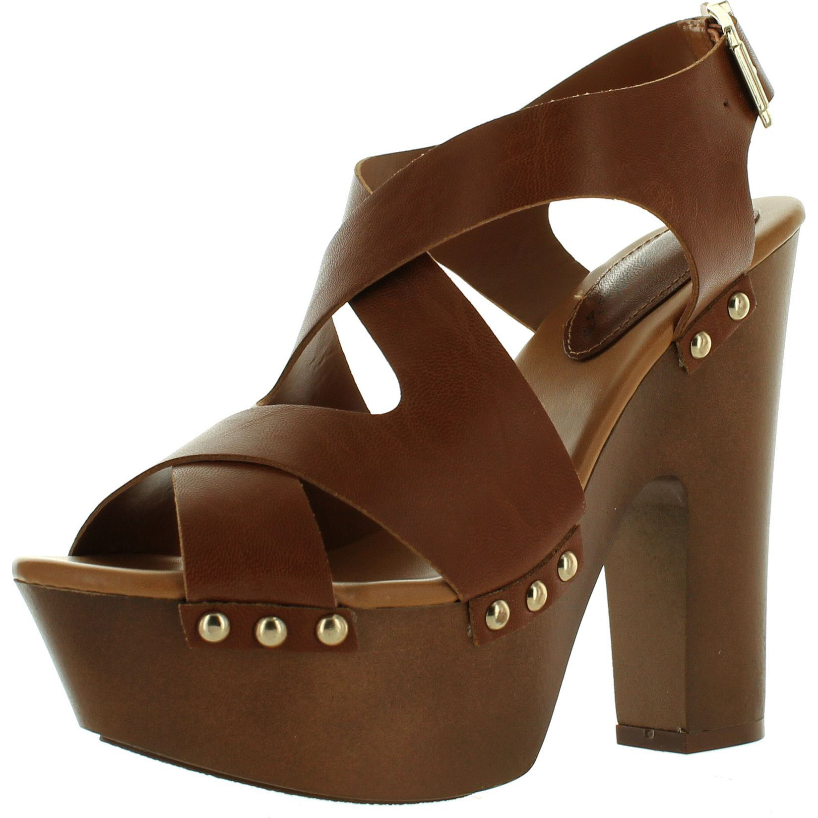 Breckelles Breckelles Renee23 Chunky High Heel Platform Breckelles Breckelles Renee23 Chunky High Heel Platform