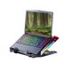 thumbnail image 1 of Tholdsy Enfriador de computadora portátil para juegos, soporte ajustable para 6 ventiladores, enfriador silencioso para Gamer, soporte Teléfono y Comunicación Negro+Rojo, 1 of 6
