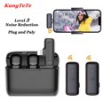 thumbnail image 2 of Micrófono Lavalier inalámbrico Mini Micrófono de grabación de audio y video con reducción de ruido portátil para iPhone Android con caja de carga Tan Jianjun  unisex, 2 of 2