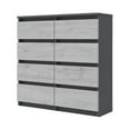 thumbnail image 3 of VVR Homes AJAX Dresser Grey/White Monaco Matte, 3 of 5