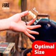 thumbnail image 2 of 300 pcs Fire Starter - Natural Fire Starters for Campfires, Fire Pit, Pizza Oven, Fireplace, Smoker, BBQ, Pellet Stove & Wood - Fire Starters for Grill, Charcoal Starter, 2 of 8
