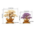 thumbnail image 2 of Feng Shui Crystal Money Tree Decoration - Fortune Tree for Wealth and Prosperity, Spiritual Crystal Tree Ornament Perfect for Home Office Decor, 2 of 6