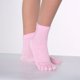 thumbnail image 1 of Calcetines de yoga de cinco dedos, calcetines de algodón para mujer, calcetines antideslizantes, calcetines deportivos profesionales para interiores, calcetines de yoga para mujer, 1 of 6