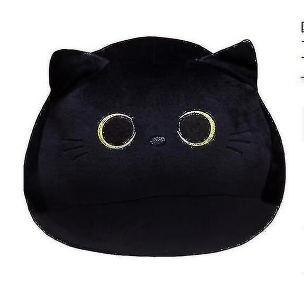 el gato negro lindo de los juguetes rellenos animales de la historieta 2023-lovely formó la felpa suave Pi-1 Hy