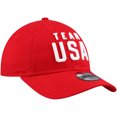 thumbnail image 3 of Youth New Era Red Team USA Chant 9TWENTY Adjustable Hat, 3 of 4
