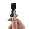 thumbnail image 4 of Microphone Lavalier, Micro à Clip sur Revers 2.4G pour Interview Noir, Rose, Blanc, 4 of 7