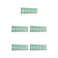 thumbnail image 1 of Soidarity 24 uds, uñas acrílicas extralargas, duraderas, resistentes al color, para salones de manicura, arte, cubierta completa, 35 verde Type2 NO2, 1 of 6