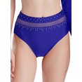 thumbnail image 1 of Raenseen Shorts de Yoga Taille Haute pour Femmes, Bas de Danse Rave, Shorts Booty, Hot Pants Bleu Royal m, 1 of 7