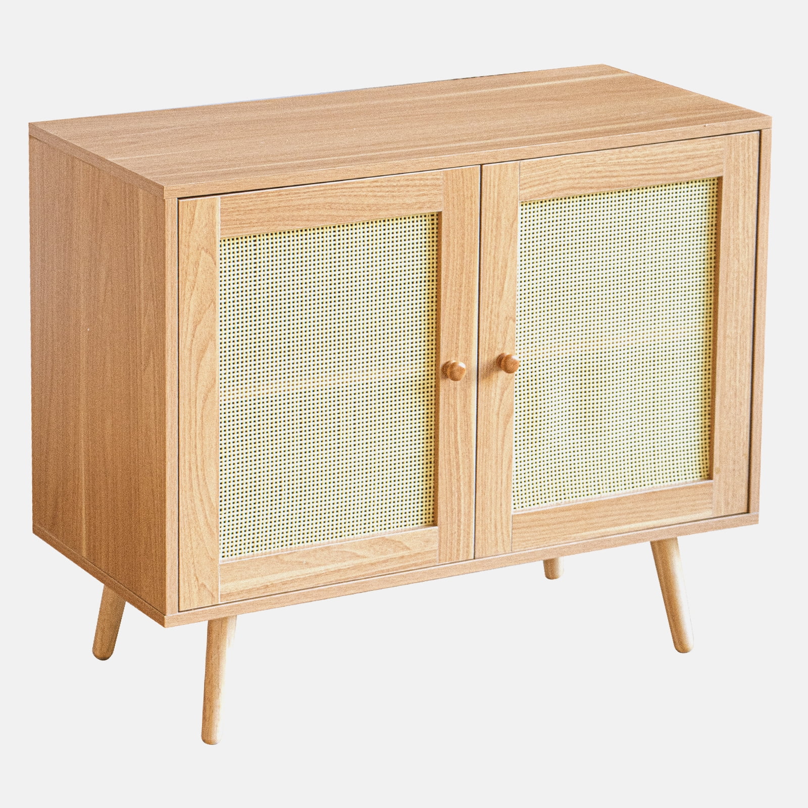 YYAo Mid-Century Buffet Sideboard Cabinets, Entryway Chest Kitchen Storage Cabinet for Dining Room, Living Room, Kitchen, Natural YYAo Mid-Century Buffet Sideboard Cabinets, Entryway Chest Kitchen Storage Cabinet for Dining Room, Living Room, Kitchen, Natural
