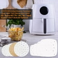 thumbnail image 6 of Air Fryer Parchment Paper, Set of 100, 9 Inch Air Fryer Bamboo Liners/Perforated Parchment Paper/Round Parchment Paper for Air Fryer, Steaming Basket and More (6/7/8/10 Inch Available), 6 of 11