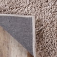 thumbnail image 5 of BNM Solid Indoor Shag Runner or Area Rug, 8' x 10', Beige, 5 of 7