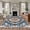 Multi, variant on 5'x8' Area Rugs, Blue Bohemian Indoor Outdoor Area Rug for Living Room Bedroom, Retro Pattern Oriental Farmhouse Ethnic Washable Bathroom Rugs Kitchen Floor Carpet Mats Home Decor Aesthetic
