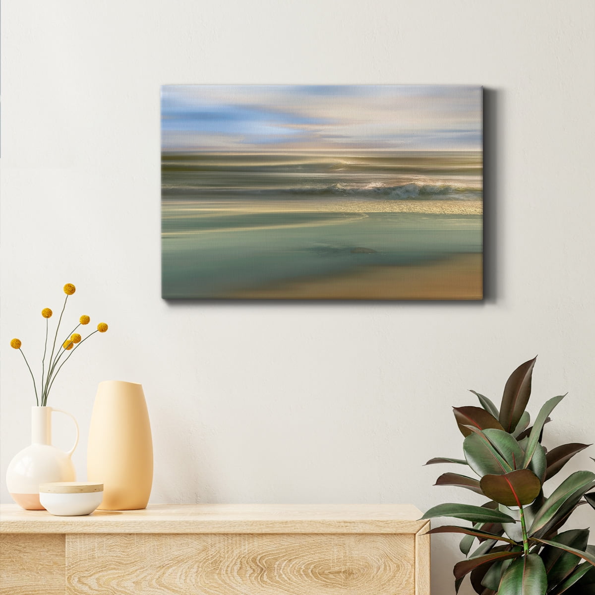 Wexford Home Topaz Light Premium Gallery Wrapped Canvas, 32" x 48" - Ready to Hang