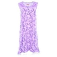 thumbnail image 3 of JEFFRICO Womens Sleeveless Nightgowns Sleepwear Soft Pajama Dress Nightshirts Plus Size, 3 of 5