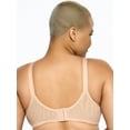 thumbnail image 6 of Paramour by Felina | Delightful Seamless Breathable Lace Contour Bra (Warm Neutral, 34C), 6 of 6