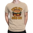 thumbnail image 2 of Sun's Out, Buns Out Burger Fun Men's T-shirt, 2 of 3