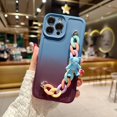 thumbnail image 1 of Carcasa De TPU Samsung Galaxy Redmi Note 12 12s 11 11s 10 10s Pro Moda Arco Iris Oso Pulsera Gradiente Silicona Suave A Prueba De Golpes Cubierta Protectora, 1 of 4
