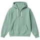 thumbnail image 3 of MHFRRA Sudadera con Capucha y Cremallera Texturizada, con Cremallera Completa y Bolsillos Delanteros para Uso Informal y Actividades Al Aire Libre, Chaqueta Deportiva Ligera y Cómoda Verde claro, 3 of 3